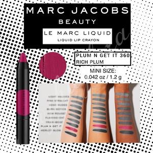 MJ: Le Marc Liquid Lip Crayon—Plum n Get it (Mini)
